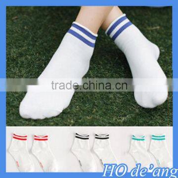 Hogift wholesale socks woman Korea cute candy-colored cotton socks women stripe socks MHo-74