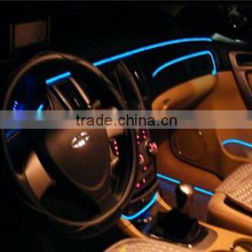 New design flashing lights El Wire equalizer for car