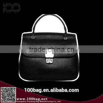 2016 New Trend Hot Selling Genuine Leather Women Bags High Quality Tote Leather Shoulder Bag Purse photo-4