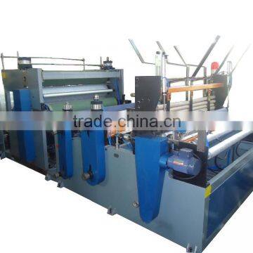 HX-1575B Glue Lamination Double embossing toilet paper and kitchen towel cutting & embosisng machine