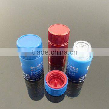 Colored Plastic bottle capsules for wine vodka champagne