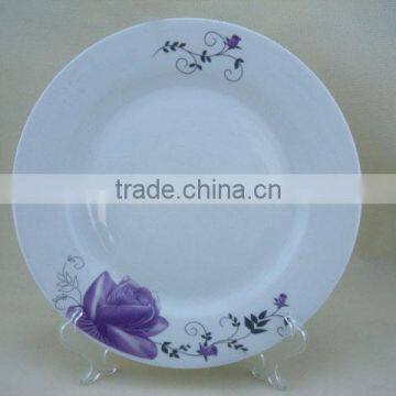 cheap porcelain white dinner plate