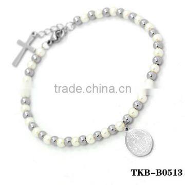 rosaries religious catholic bracelet beads prayer beads christian charm top quality dongguan factory best selling 2016