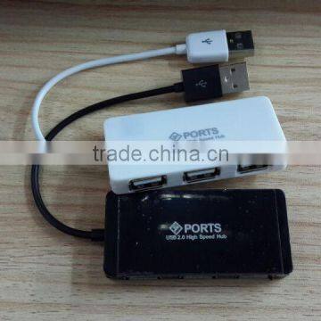 2.0 High Speed 4 Port Slim Usb Hub as Computer Gift photo-2