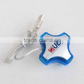 Mini USB Hub 4- Port Usb 2.0 Hub With Sucker photo-2