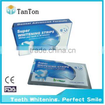 Newest design! Bright smile High effective whitening Teeth whitening strips,, dental whitening dry stirps from Tanton factory