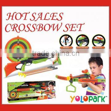 Hot selling funny archery toys set/ arrow&bow toys/crossbow set 881-13