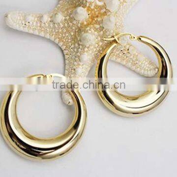 High Quality Factory Wholesale Gold Hoop Earrings Fashion Gold Earrings