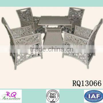 Outdoor Rattan Dining Furniture Outdoor Use PE Rattan Alum frame