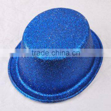 PVC Flat Top Hat With Glitter photo-4