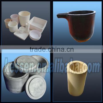 99%-99.7% Ceramic High Alumina/Corundum ceramic pots for plants