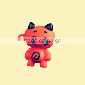 plastic animal orange kid ghosts cartoon nude figure