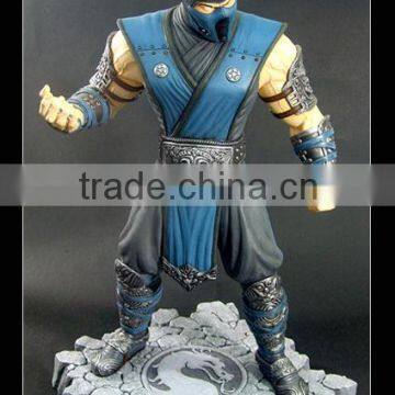 mortal kombat SUB-ZORO resin figurine, games mask man staute