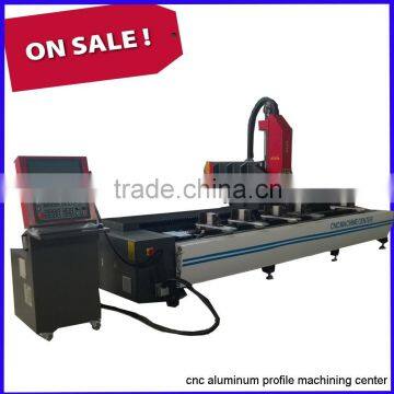 3 axis cnc aluminum profile machining center for drilling,milling,tapping