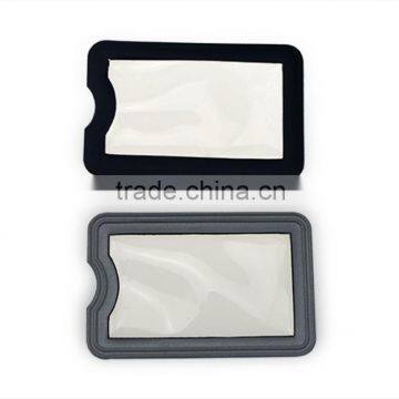 Customized Silver Color Plastic Card Holder photo-3
