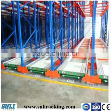 heavy duty food storage radio shuttle racking