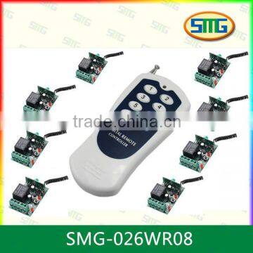 SMG-801 433M Frequency Long Distance 8 Buttons Remote With 8 Remote Switch photo-3