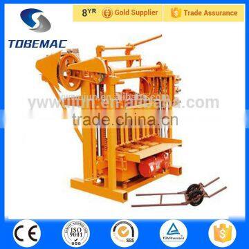 2015 TOBEMAC QMJ4-45 Clay Block making machine hollow cement block making machine concrete Brick Making Machine                        
                                                Quality Choice