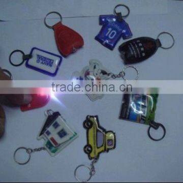 pvc led keychain