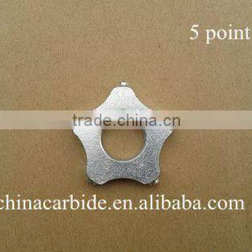 Scarifier Cutters/ 5 point flail cutters/ tct cutters