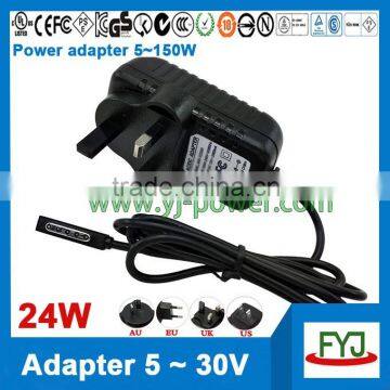 Power Adapter 12v 2a for Microsoft Surface 10.6 RT Tablet PC With eu us uk au Plug photo-3