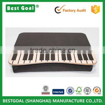 Piano Pillow Tray Wooden Laptop Bed Tray iPad Table Breakfast Tray