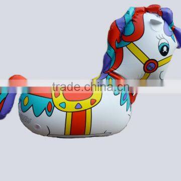 funny inflatable horse riding for kids, inflatable horse toy