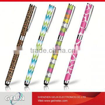 customized pattern touch screen stylus pen