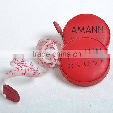 79inch/200cm custom promotional tailoring pu measuring tape with High Quality