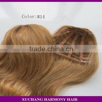 STOCK hair fringe human hair bangs with different colors