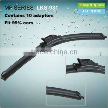 Hot selling multifunctional soft wiper blade 10 in 1 multifunctional wiper for Japanese car part