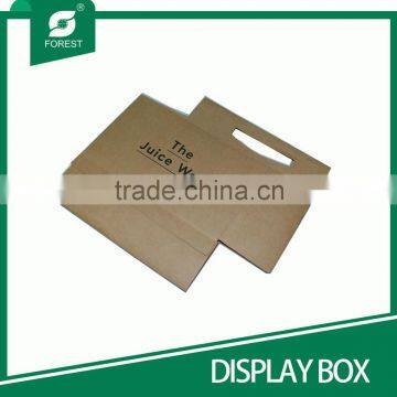 CHINA FACTORY SUPPLIER CUSTOM MADE BROWN PAPER DISPLAY BEER BOX SIX WINE BOTTLES HOLDERS photo-3