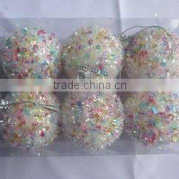 Colorful Bauble Decoration For Holiday