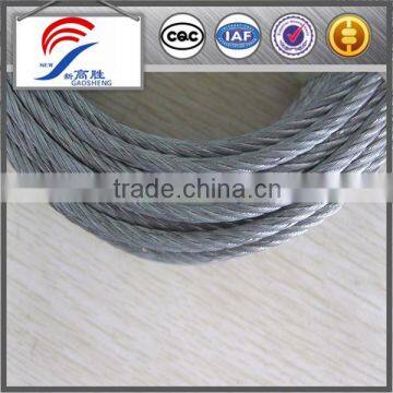 Factory direct sale galvanized Compact Steel wire rope