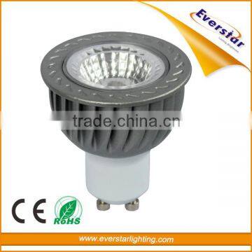 230V 1 PC COB Ra>80 CE RoHS 5W GU10 Cob Led Spot Light