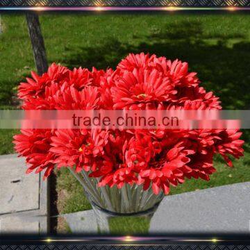 stage decoration flower mini silk gerbera daisies