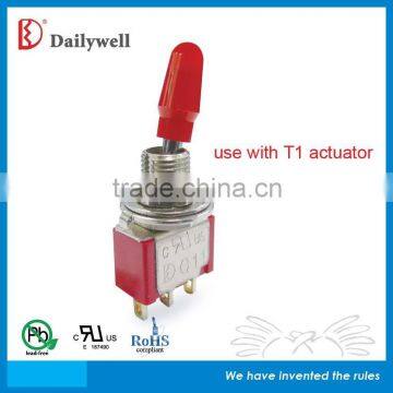 3P 4P SP DP GOLD PURE-TIN Miniature Toggle Switch photo-3
