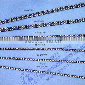 (SD-0003) Rhinestone shoulder straps, bra accessories