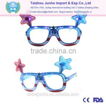 Plastic led light glasses for party decoration