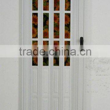 hard joint pvc plastic folding door. pvc according door