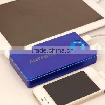 Universal battery pack dual usb slim power bank chargers