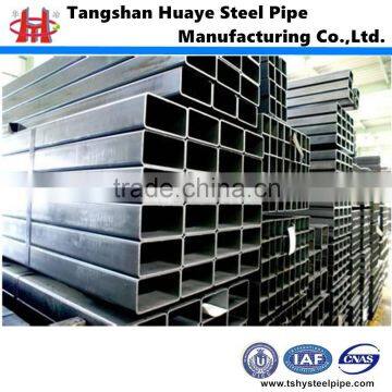 Tangshan High quality Weld Square Steel Pipe Rectangular/Square pipe for Green House