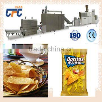 Full automatic doritos corn chips production line