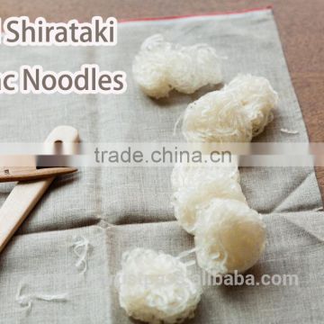 Wholesale Japanese high security Dried shirataki konjac noodle 25g x 10 portions