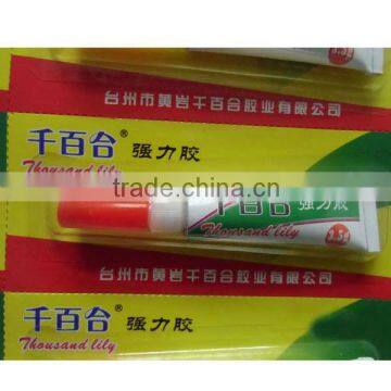 HOT Liquid Super Glue in Aluminium Tube 3g photo-2