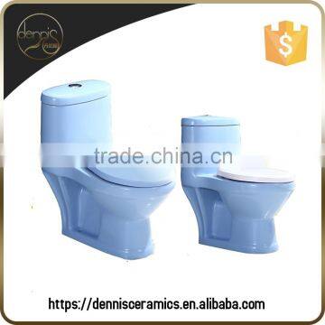 Dennis 1999E Sky Blue Kindergarten Colored Kid Toilet