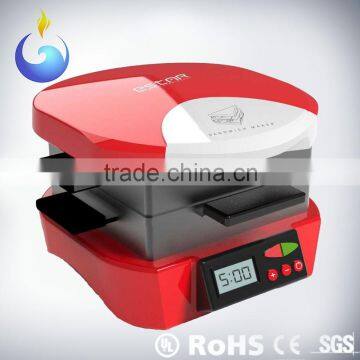 High-End Smart Design Customize Logo Aluminum Panel 600W Hamburger Bread Machine Price