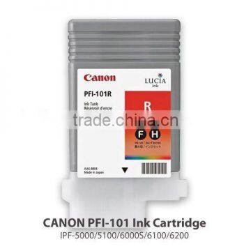 PFI-101R original ink cartridge for CANON iPF-5000 5100 6000S 6100 6200 printer