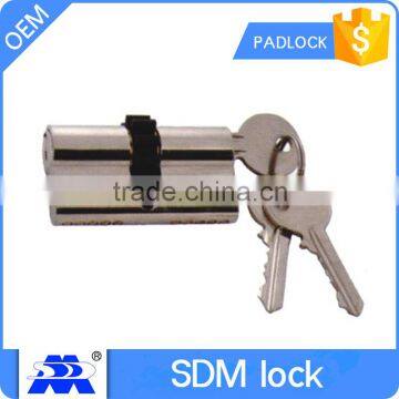 GEAR CAM LOCK CYLINDER MASTER KEY EURO PROFILE BRASS CYLINDER UNTI-CUT LOCK CYLINDER