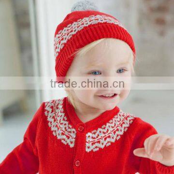 DB401 dave bella autumn winter baby hat infant caps christmas hat